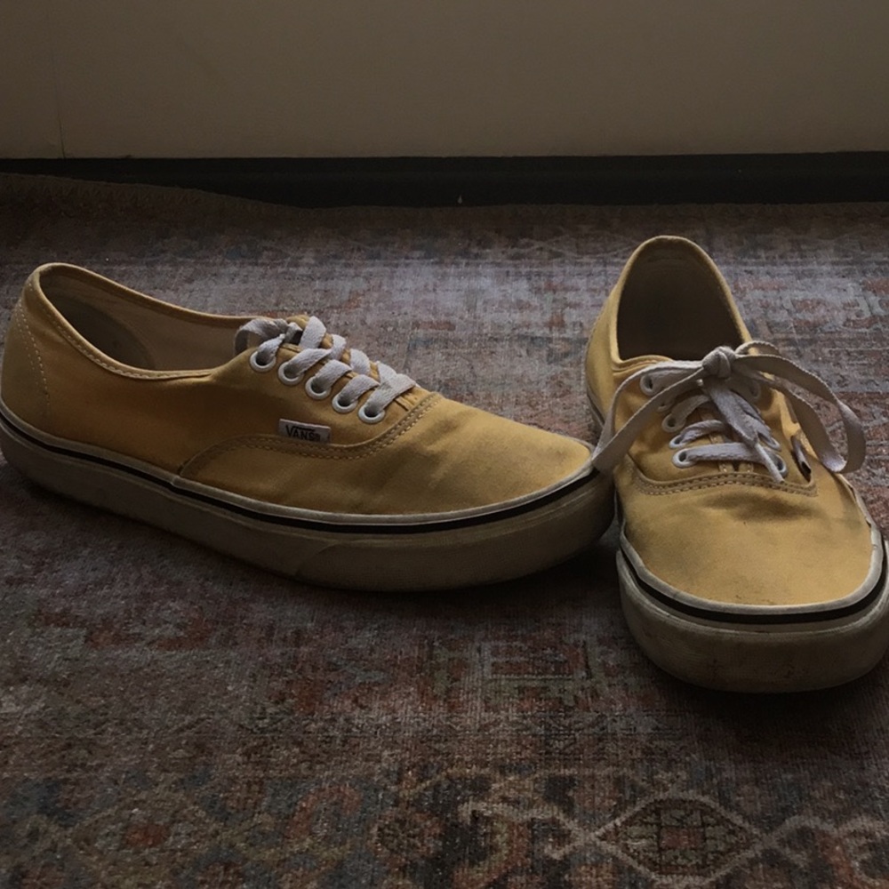 Yellow vans